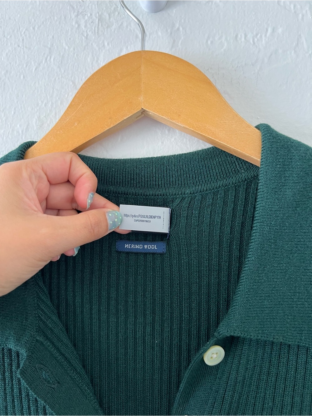 Polo Ralph Lauren Rib-Knit Merino Wool Polo Sweater Dress - Picture 8 of 13